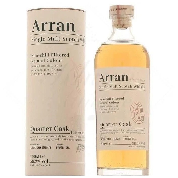 Arran - Quarter Cask - The Bothy - Single Malt Scotch Whisky - 56,2% V