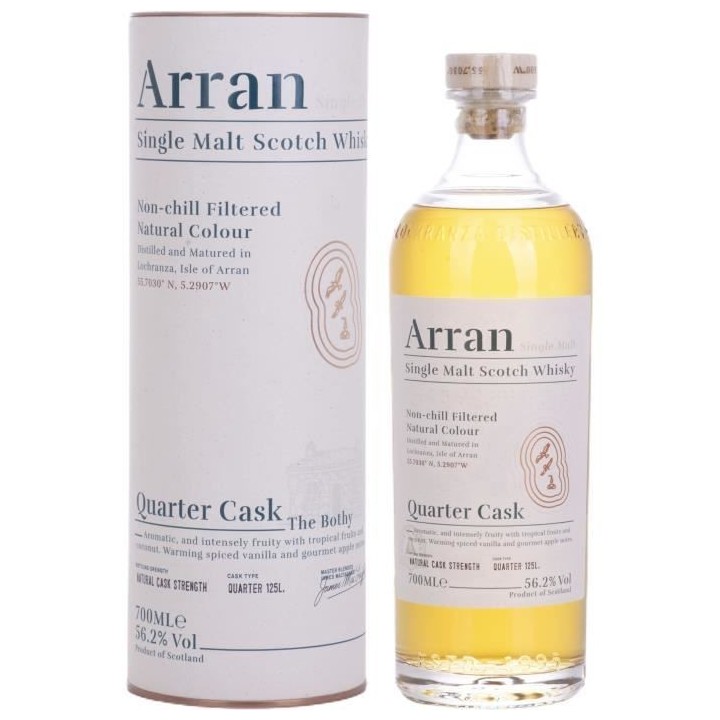 Arran - Quarter Cask - The Bothy - Single Malt Scotch Whisky - 56,2% V