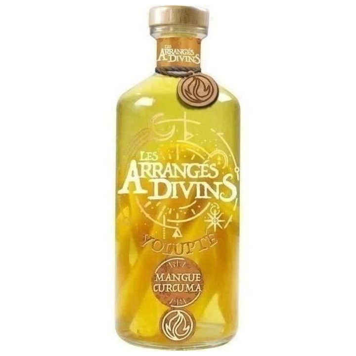 Punch au Rhum Les Arrangés Divins : Volupté - Mangue, Curcuma - 28,7