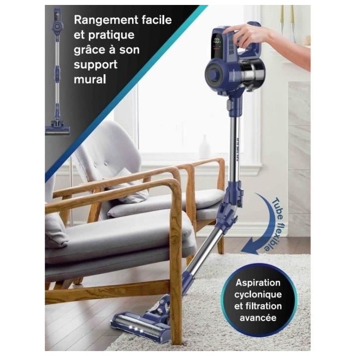 ARTHUR MARTIN AMPA954 Flex - Aspirateur Balai sans fil - 150 W - 0,7 L