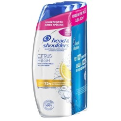 LOT DE 3 - Head & Shoulders Citrus Fresh Shampoing - 285 mL