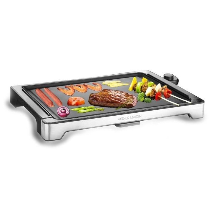 Plancha électrique ARTHUR MARTIN AMPL20 - 2000W - 47cm x 37cm - Therm