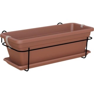 ARTEVASI - Kit balcon Jardiniere venezia 50cm terre cuite 50 x 19,5 x