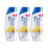 LOT DE 3 - Head & Shoulders Shampoing Citrus Fresh 2 en 1 - 270 mL