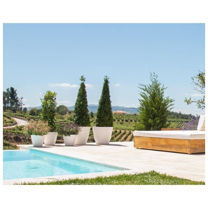 POT CAPRI CAMPANA 35CM ANTHRACITE