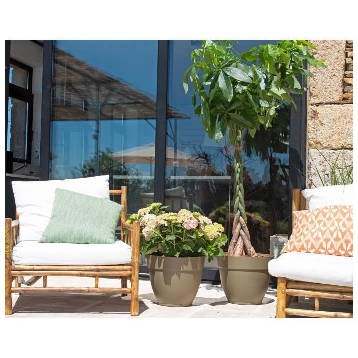 POT CAPRI CAMPANA 35CM ANTHRACITE