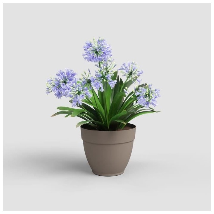 POT CAPRI CAMPANA 50CM TAUPE