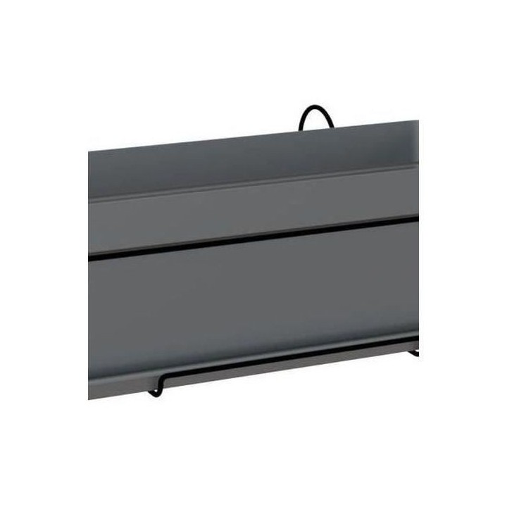 ARTEVASI - Kit Jardiniere capri 50cm v2 anthracite 50,2 x 28,5 x h20,7