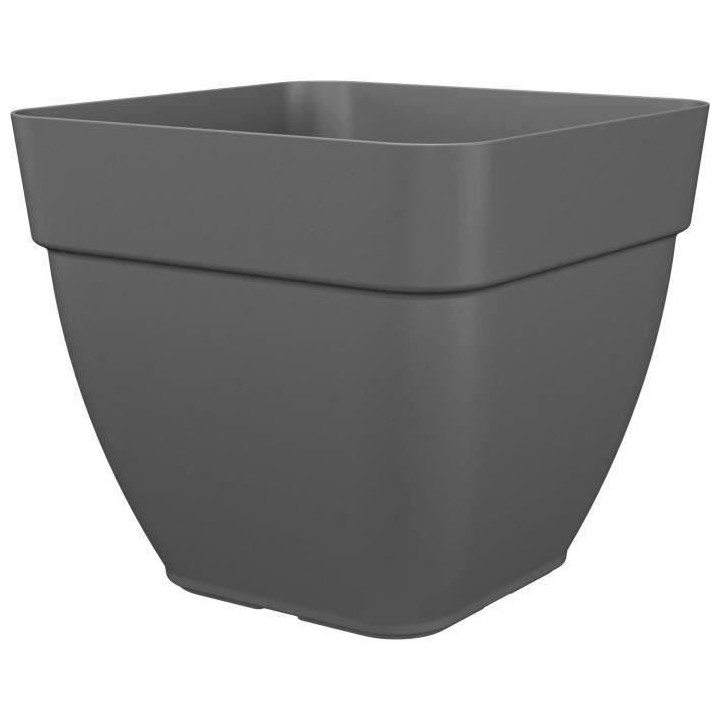 Pot a fleurs et plantes carré CAPRI CAMPANA - Plastique - 37x37 cm -