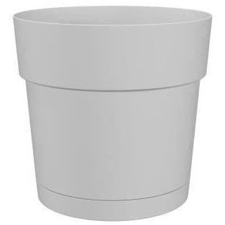 Pot a fleurs et plantes rond CAPRI LARGE - Plastique - Réservoir d'ea