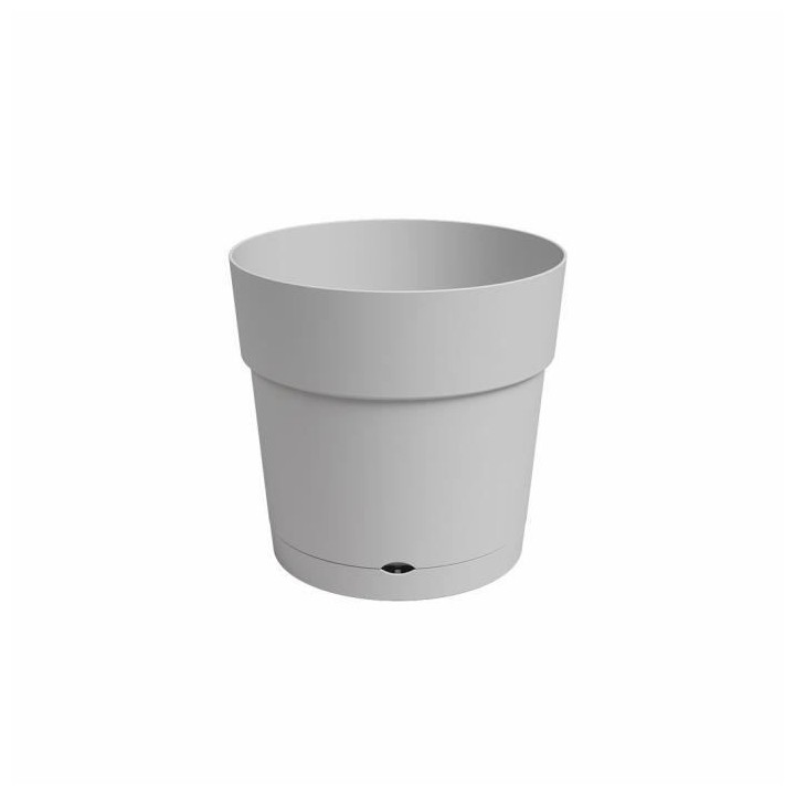 Pot a fleurs et plantes rond CAPRI LARGE - Plastique - Réservoir d'ea