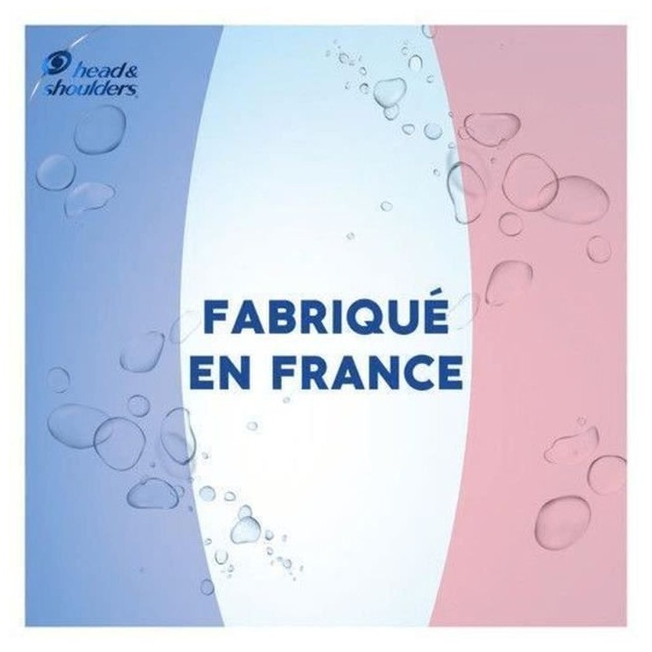 LOT DE 3 - Head & Shoulders Menthol Fresh Shampoing 285 mL