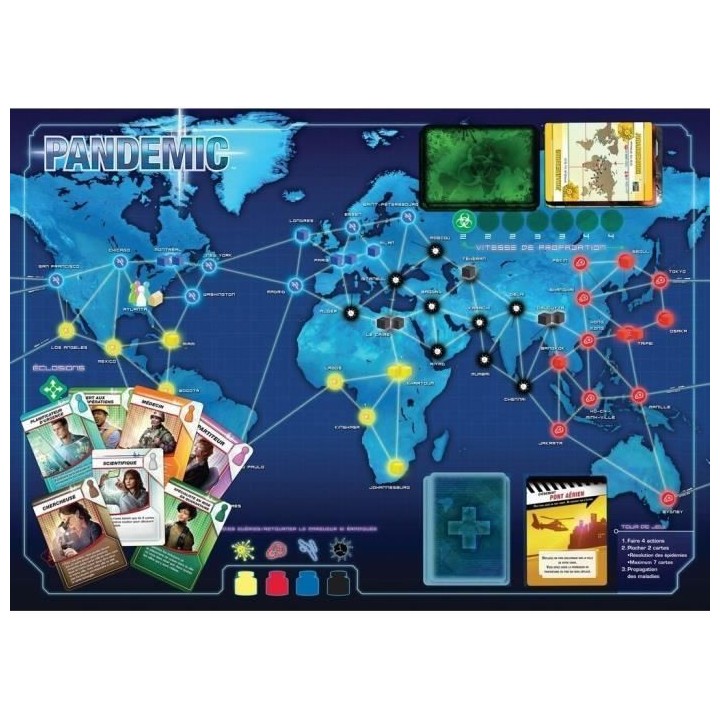 Pandemic - Asmodee - Jeu de société