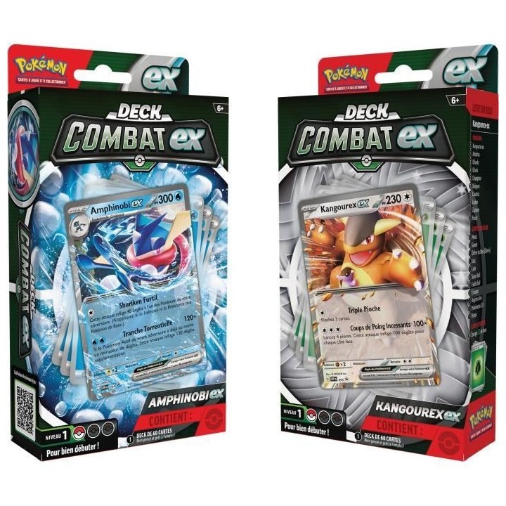 Carte a collectionner - ASMODEE - Pokémon : Deck de Combat - Enfant -