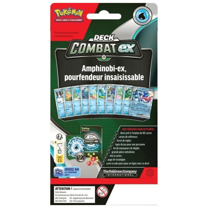 Carte a collectionner - ASMODEE - Pokémon : Deck de Combat - Enfant -