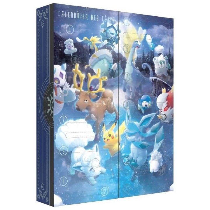 Pokémon : Calendrier des fetes (Calendrier de l'avent)