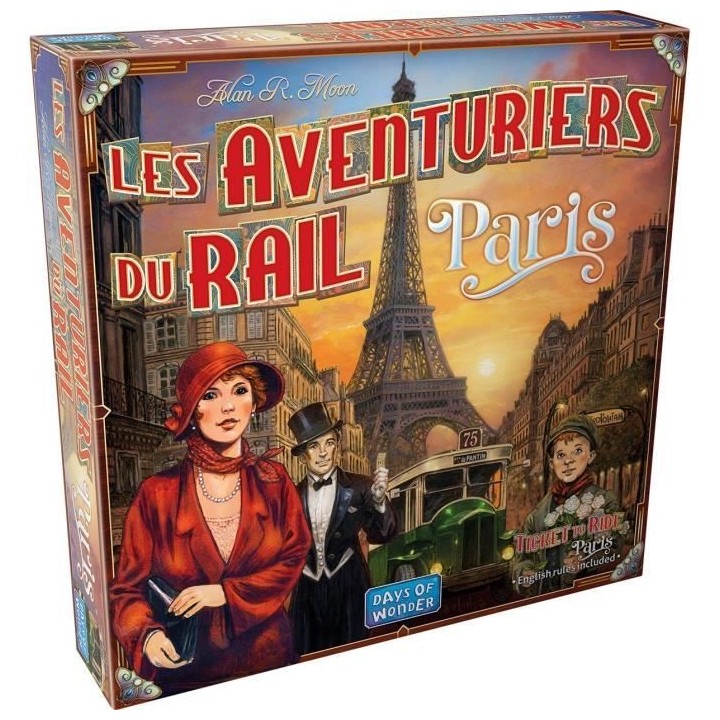 Aventuriers du Rail Paris - Asmodee - Des 8 ans