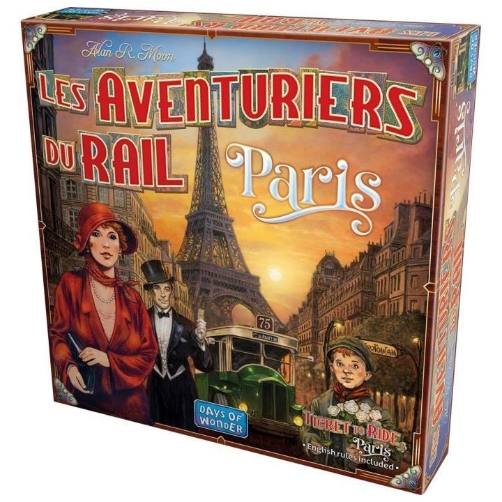 Aventuriers du Rail Paris - Asmodee - Des 8 ans