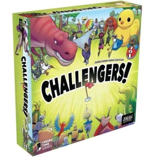Z-Man Games - Challengers - As d'or 2023 - Jeu de société - A partir