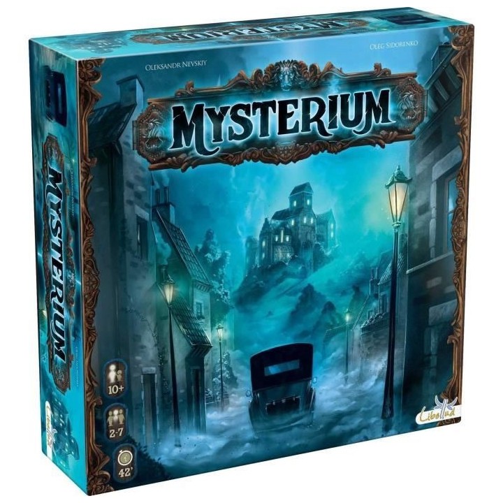 Libellud, Mysterium, Jeu de Société des 10 ans, Jeu d'Enquete Mysté