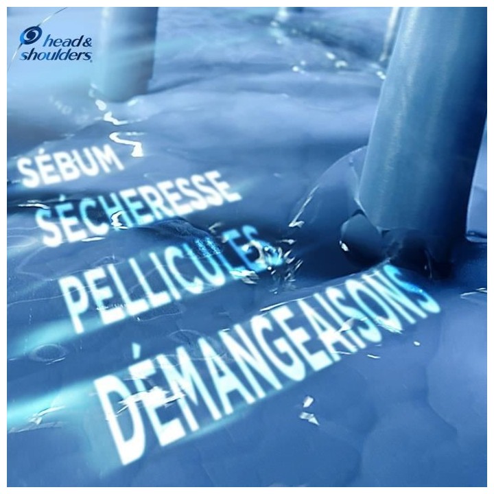 LOT DE 3 - Head & Shoulders Anti-Démangeaisons Shampoing 2 en 1 - 270