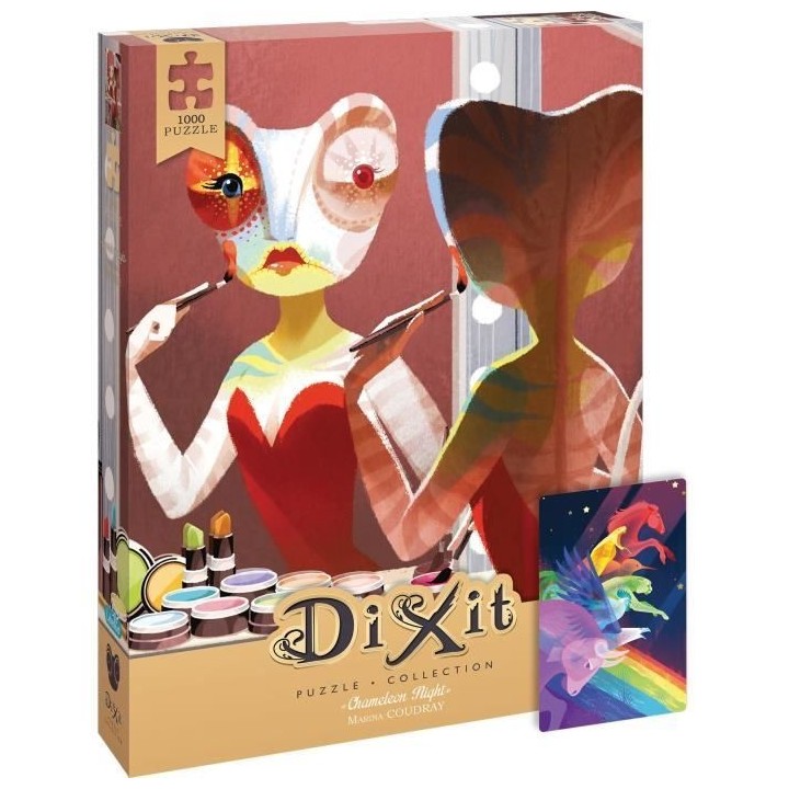 Puzzle Dixit 1000p Night - Asmodee - 1000 pieces - Multicolore - 12 an