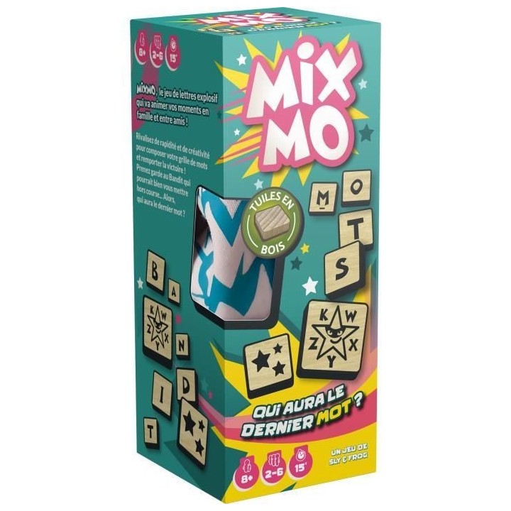 Jeu de société Mixmo - Asmodee - 2 a 6 joueurs - A partir de 8 ans -