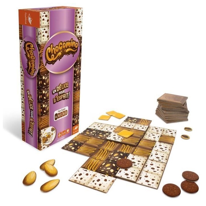 Chocomino - Asmodee - A partir de 8 ans - De 2 a 4 joueurs