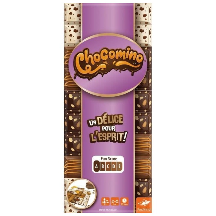 Chocomino - Asmodee - A partir de 8 ans - De 2 a 4 joueurs