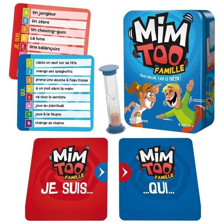 Mimtoo : Famille|Asmodee - Jeu de cartes et d'imagination - a partir d