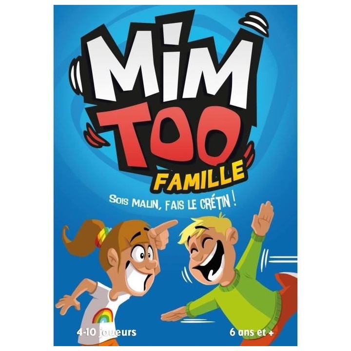 Mimtoo : Famille|Asmodee - Jeu de cartes et d'imagination - a partir d