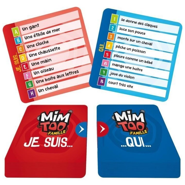 Mimtoo : Famille|Asmodee - Jeu de cartes et d'imagination - a partir d