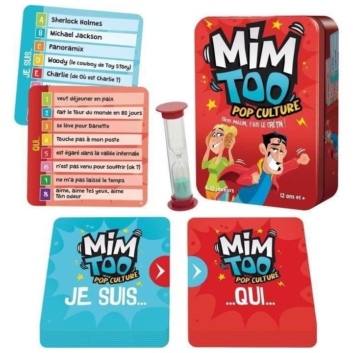 Mimtoo : Pop Culture - Asmodee - Jeu de société