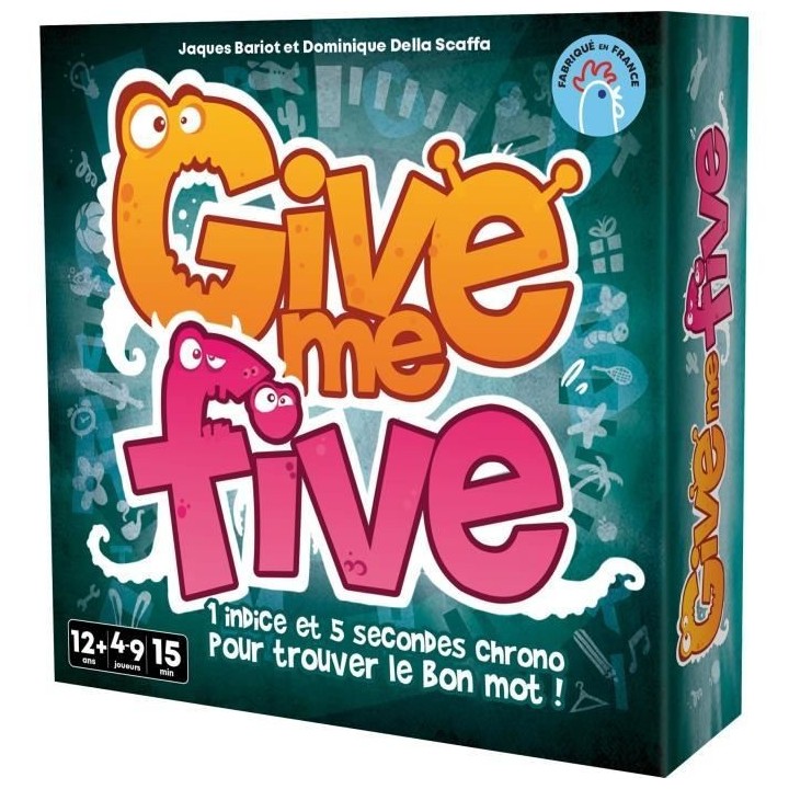 Give me five - Asmodee - Jeux de communication en équipe - Des 12 ans