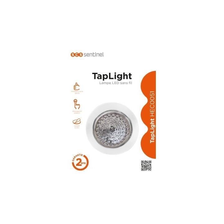 SCS SENTINEL Lampe LED sans fil TapLight blanc