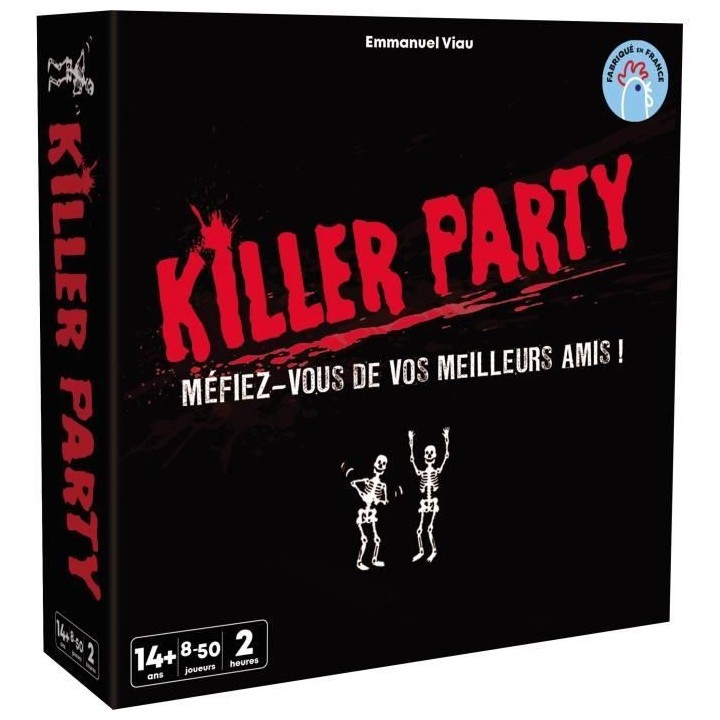 Killer Party - Asmodee - Jeu d'ambiance - Des 14 ans