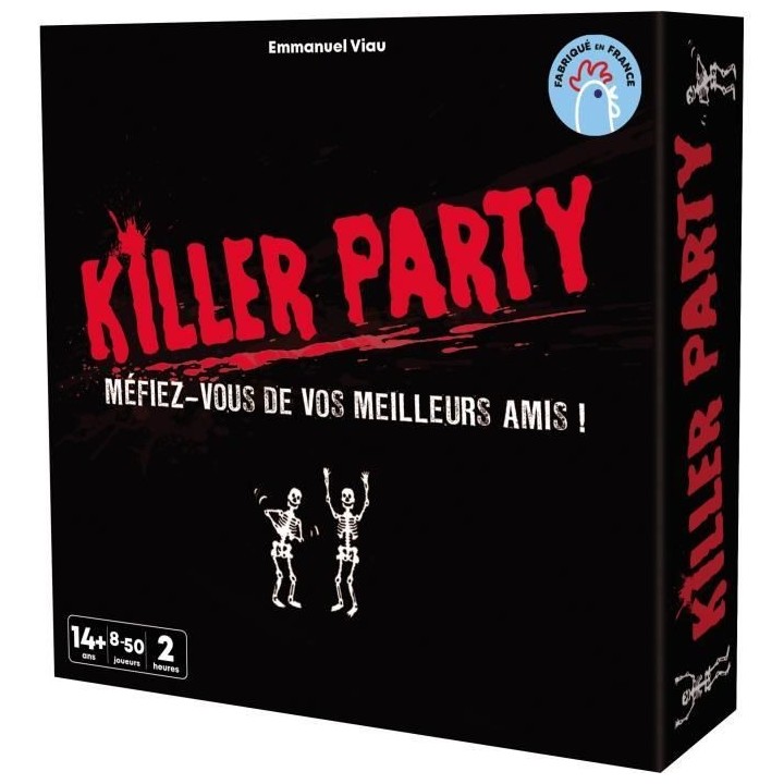 Killer Party - Asmodee - Jeu d'ambiance - Des 14 ans