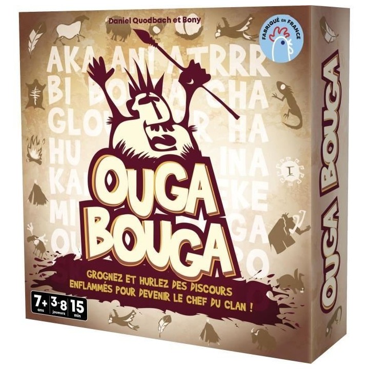 Ouga Bouga - Asmodee - Devenez le chef du clan - Des 7 ans - Fabriqué
