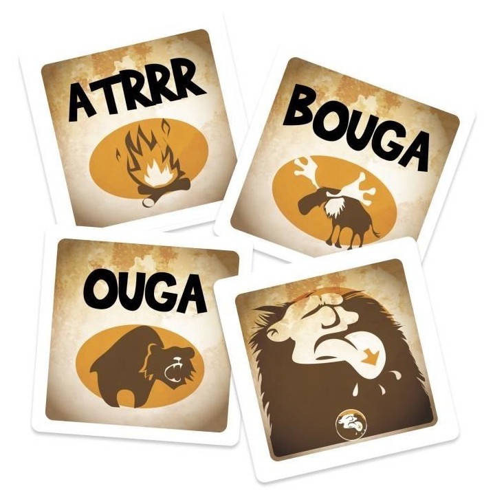 Ouga Bouga - Asmodee - Devenez le chef du clan - Des 7 ans - Fabriqué