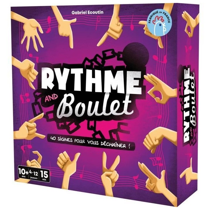 Rythme and Boulet - Asmodee - Sens du rythme, observation et ruse sero