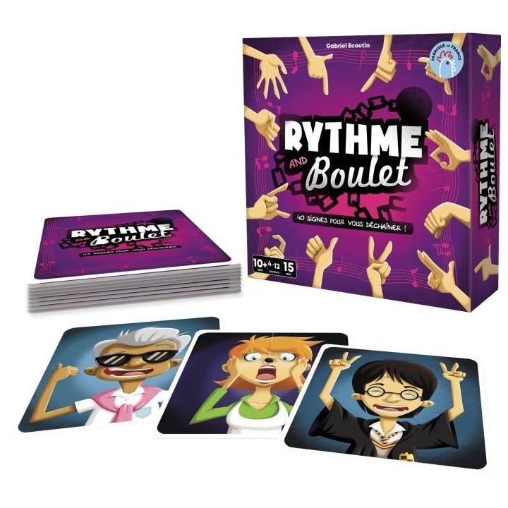 Rythme and Boulet - Asmodee - Sens du rythme, observation et ruse sero
