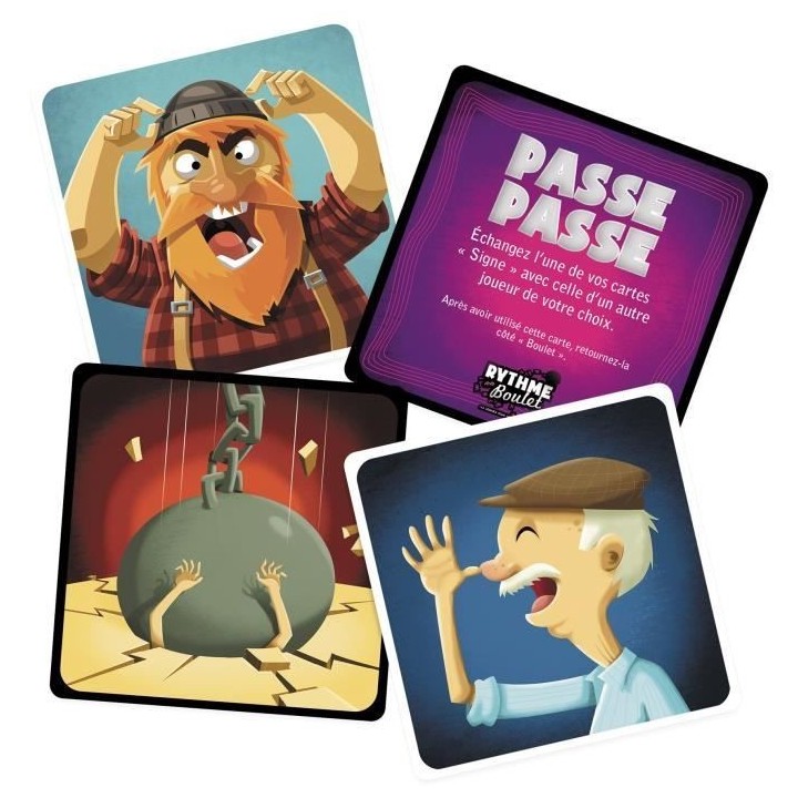 Rythme and Boulet - Asmodee - Sens du rythme, observation et ruse sero