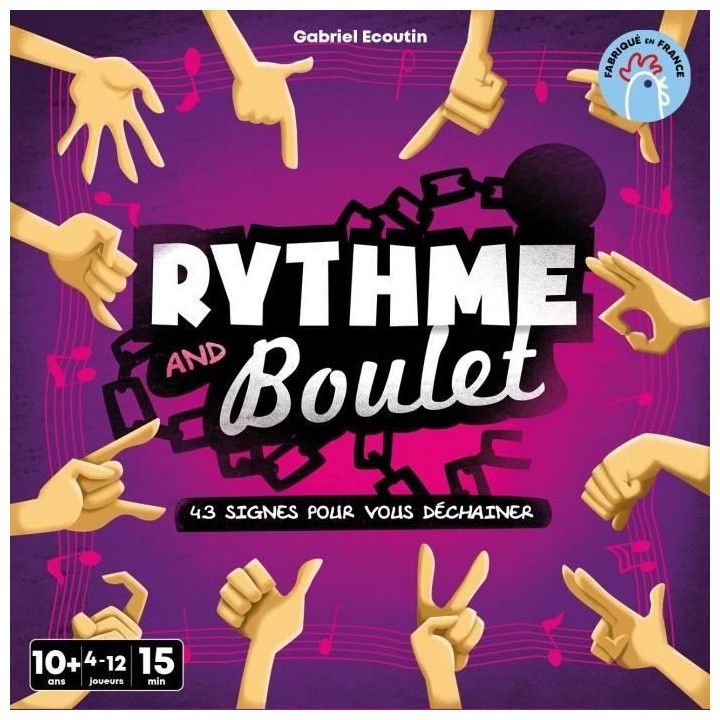 Rythme and Boulet - Asmodee - Sens du rythme, observation et ruse sero