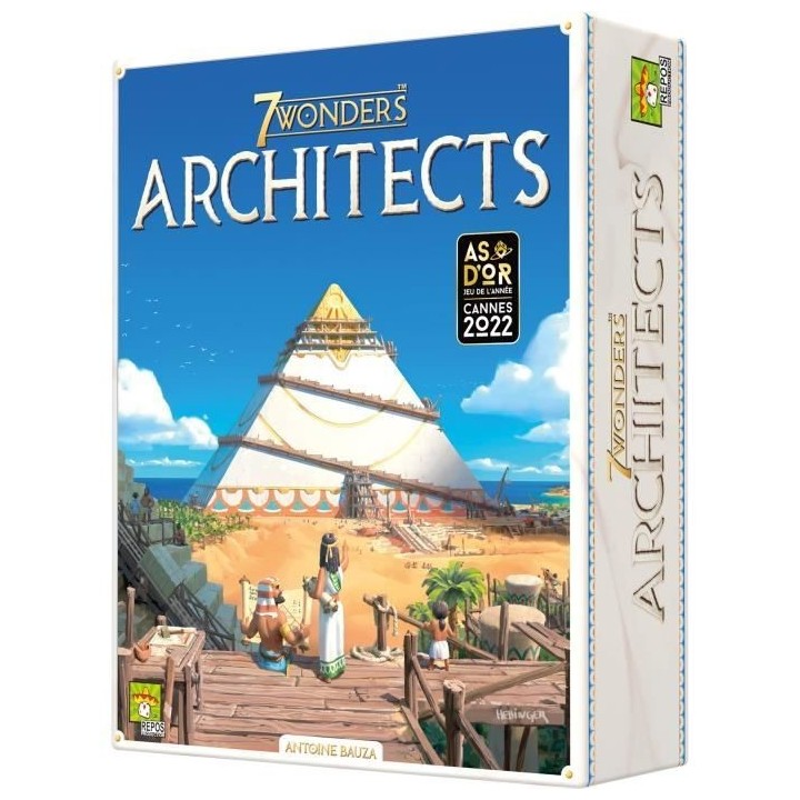 ASMODEE - 7 Wonders : Architects - Age: 8+ - Nombre de joueurs: 2-7 -