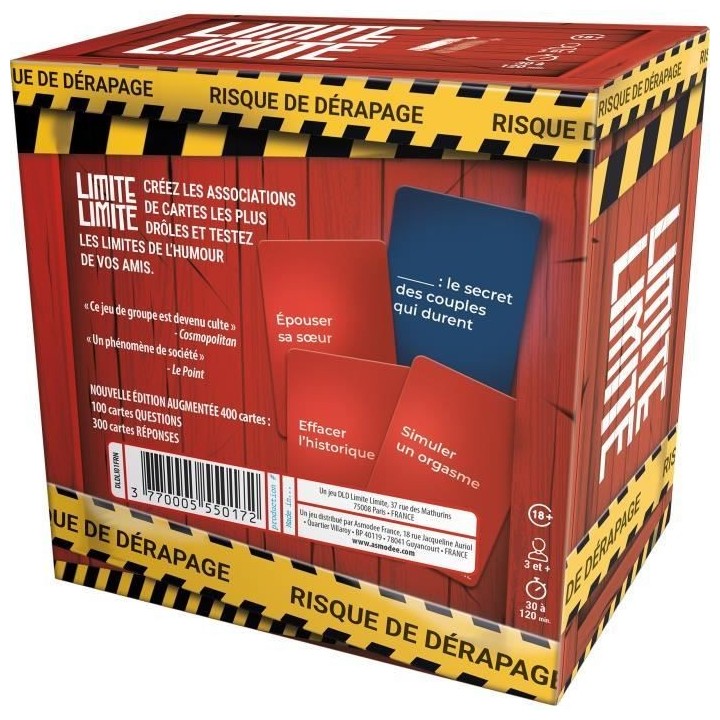 Limite Limite (Nouvelle Version) - Asmodee - Jeu de société