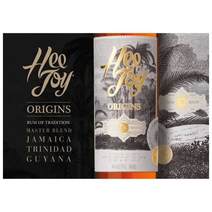 Rhum Hee Joy Origins - 70 cl