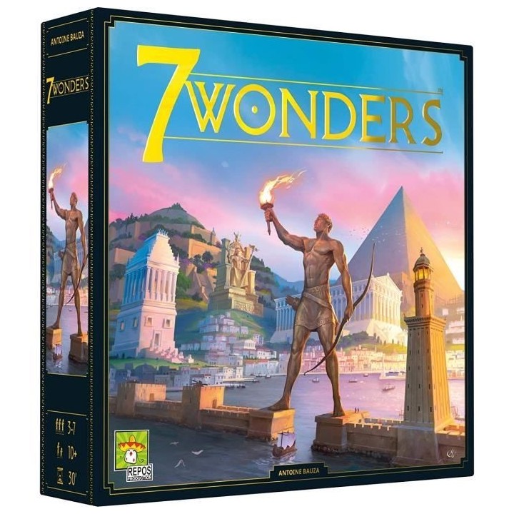 Repos Production | 7 Wonders - Nouvelle version | Unbox Now | Jeu de s