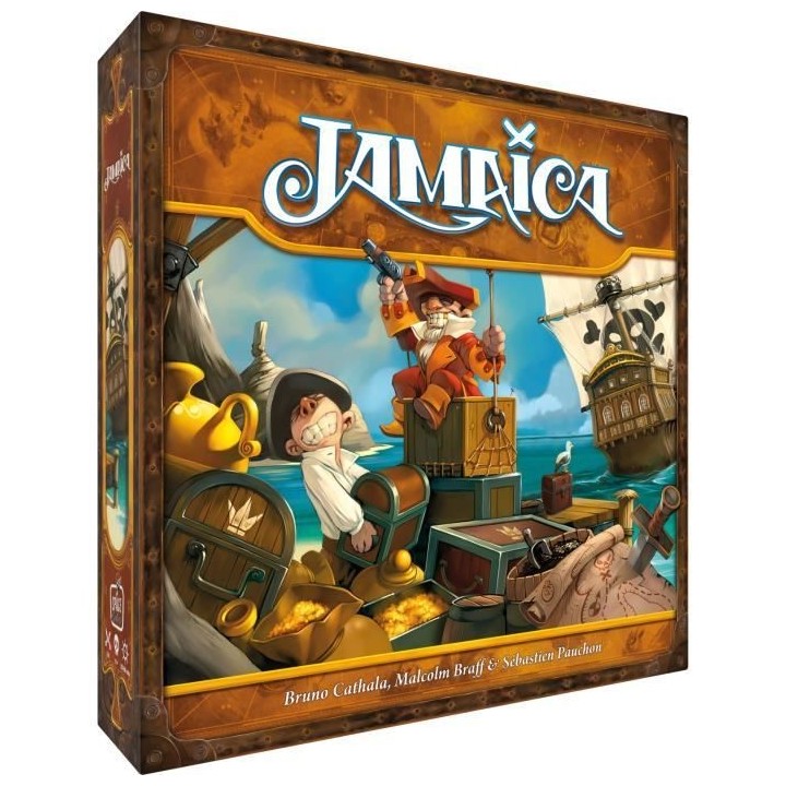 Jamaica - ASMODEE - Édition 2021 - Jeu de plateau familial - 2 a 6 jo