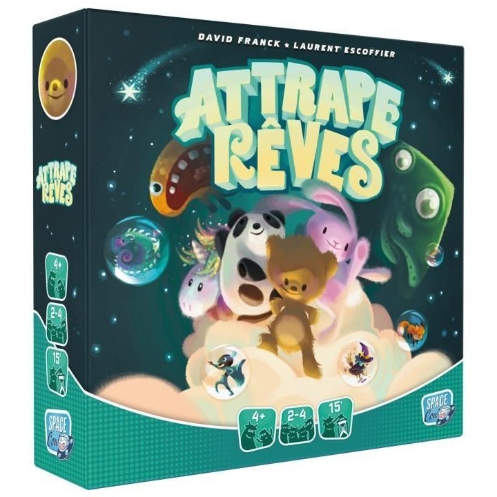 Space Cow | Attrape reves | Jeu de société | a partir de 4 ans | 2 a