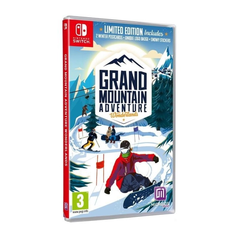 Grand Mountain Adventure Wonderlands Jeu Switch